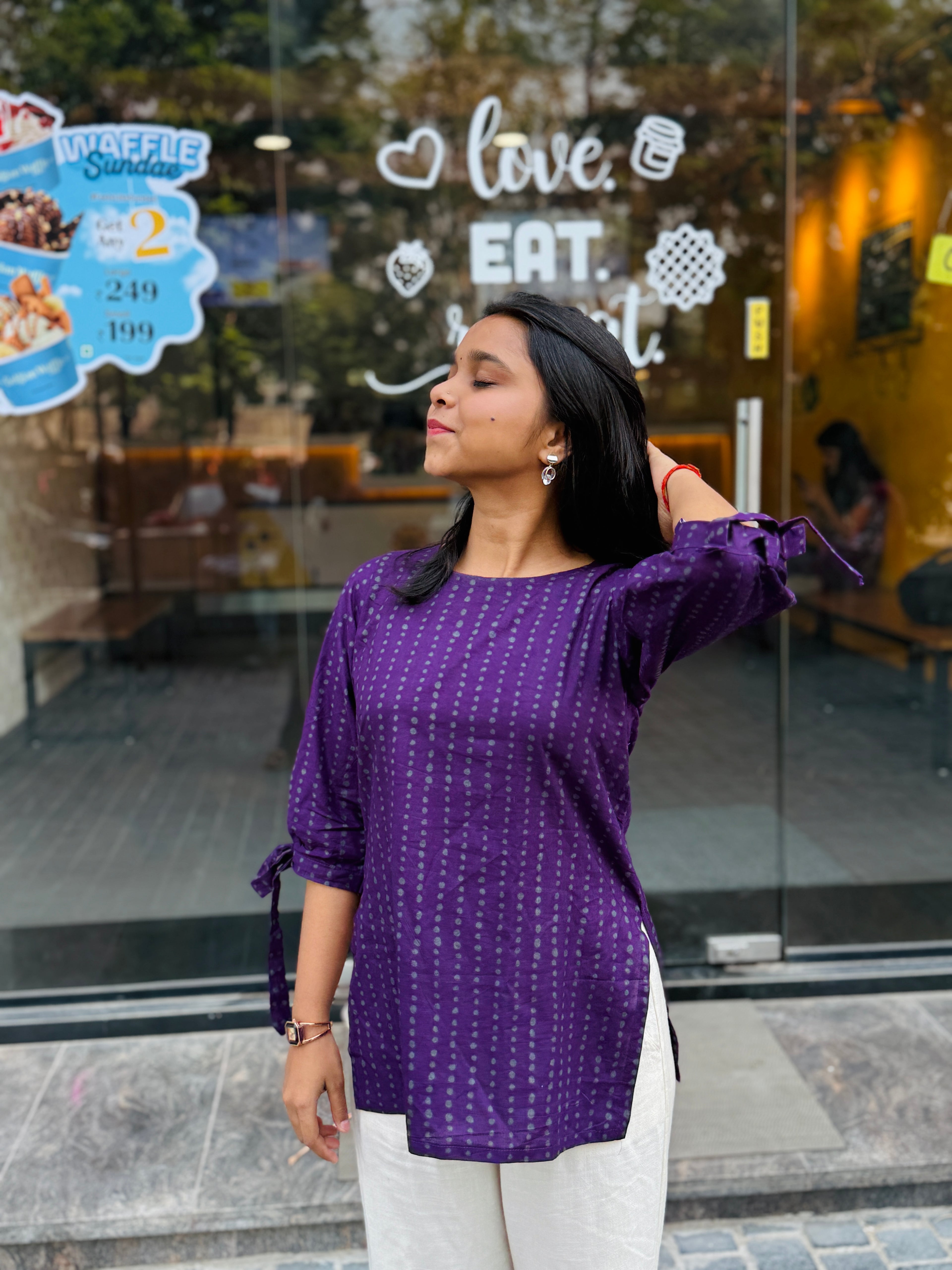Inara Lavender Kurti