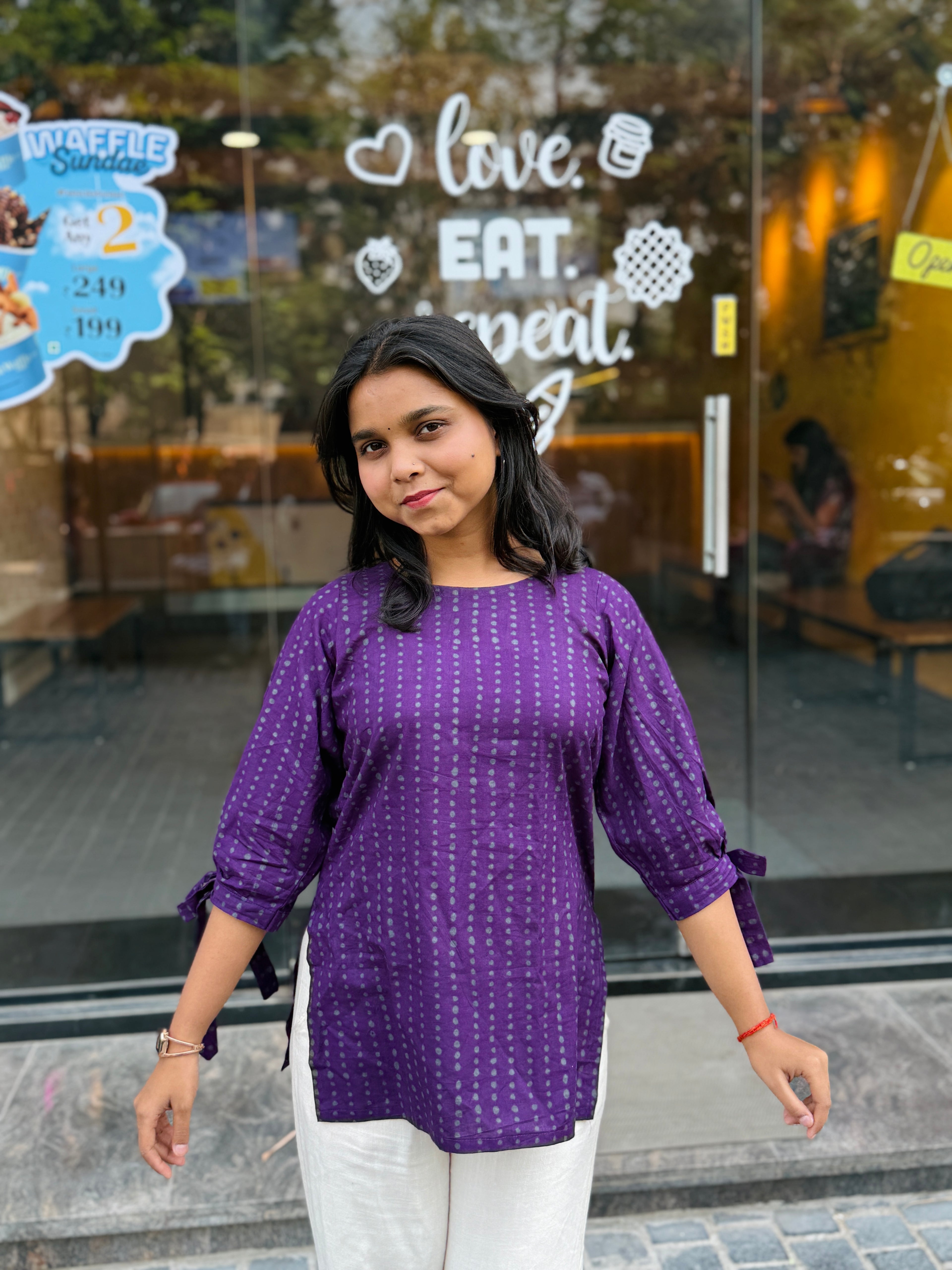 Inara Lavender Kurti