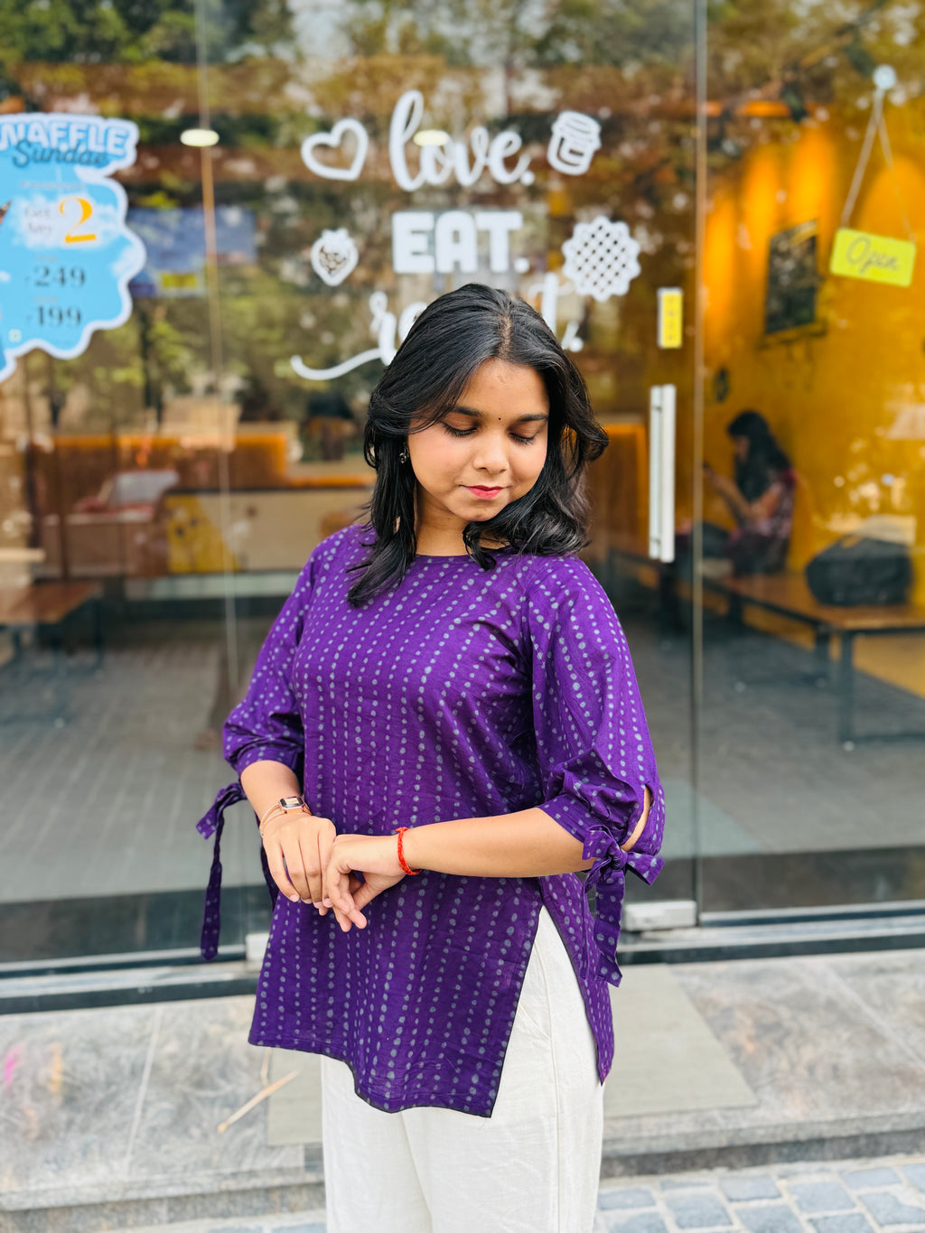Inara Lavender Kurti
